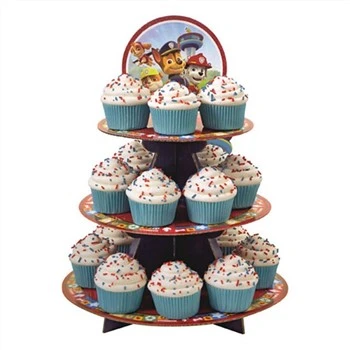3 szintes karton cupcake állvány